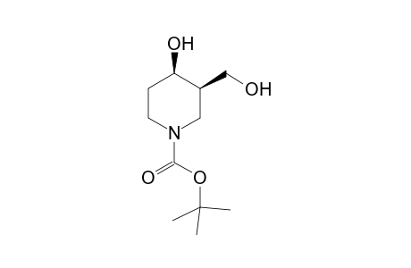 (3R,4S)-N-tert-Butoxycarbonyl-4-hydroxypiperidine-2-methanol
