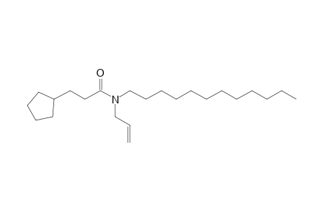 Propionamide, 3-cyclopentyl-N-allyl-N-dodecyl-