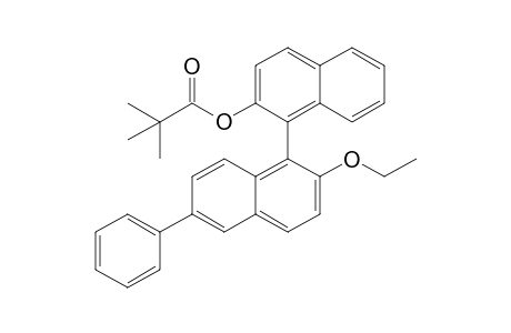 6-Phenyl-2-ethoxy-2'-pivaloyloxy-1,1'-binaphthyl