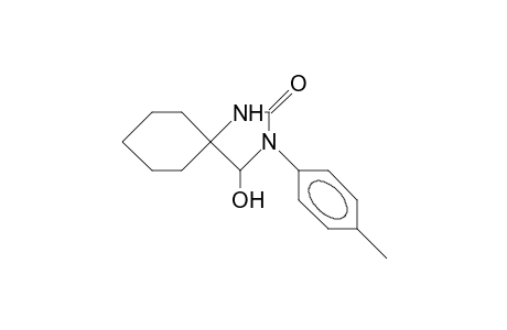 4-Hydroxy-3-(4-tolyl)-1,3-diaza-spiro(4.5)decan-2-one