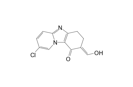 (8E)-2-chloranyl-8-(oxidanylmethylidene)-6,7-dihydropyrido[1,2-a]benzimidazol-9-one