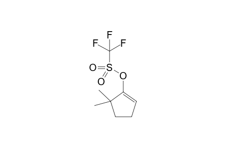 (5,5-dimethylcyclopenten-1-yl) trifluoromethanesulfonate
