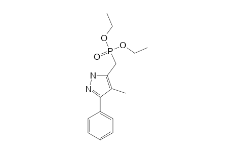 DIETHYL-(3-PHENYL-4-METHYLPYRAZOL-5-YL)-METHYLPHOSPHONATE