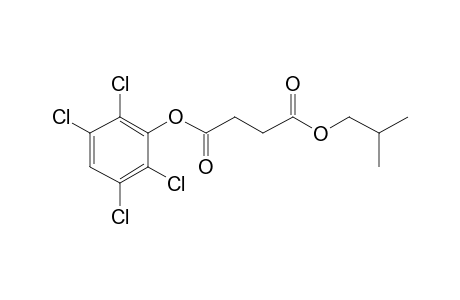 Succinic acid, isobutyl 2,3,5,6-tetrachlorophenyl ester