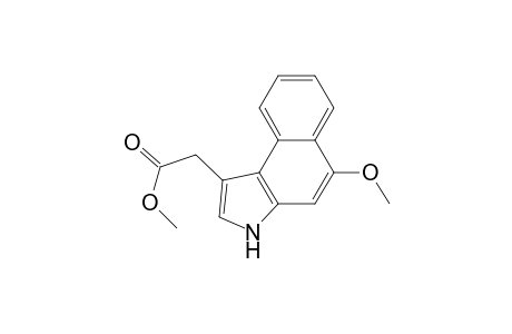 1-(Carbomethoxymethyl)-5-methoxy-3H-benz[e]indole