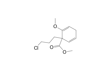 6-Carbomethoxy-6-(3-chloropropyl)-1-methoxy-1,4-cyclohexadiene