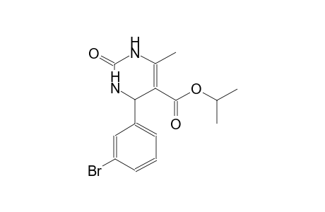 5-pyrimidinecarboxylic acid, 4-(3-bromophenyl)-1,2,3,4-tetrahydro-6-methyl-2-oxo-, 1-methylethyl ester