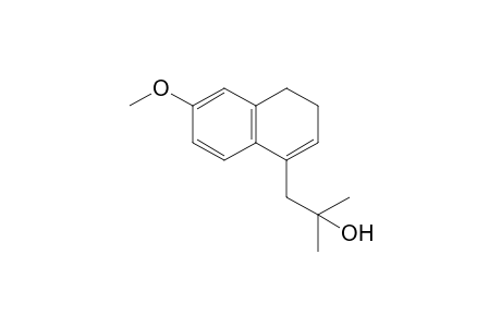 3-(1',2'-Dihydro-7'-methoxynaphthalen-4'-yl)-2-methylpropan-2-ol