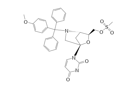 (1S,3R,4S)-3-(METHANESULFONYLOXYMETHYL)-5-N-(4-MONOMETHOXYTRITYL)-1-(URACIL-1-YL)-5-AZA-2-OXABICYCLO-[2.2.1]-HEPTANE