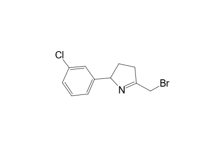 5-Bromomethyl-2-(3-chlorophenyl)-3,4-dihydro-2H-pyrrole