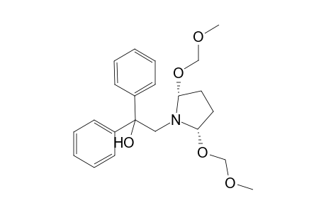N-(2-Hydroxy-2,2-diphenylethyl)-(2R,5S)-bis(methoxymethoxy)pyrrolidine