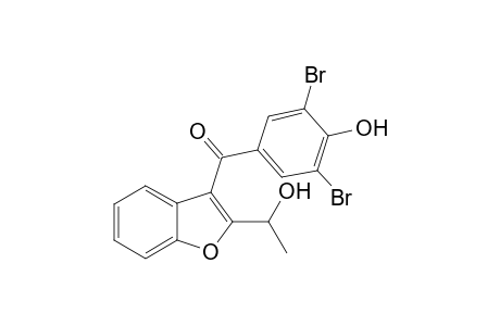 (3,5-dibromo-4-hydroxy-phenyl)-[2-(1-hydroxyethyl)benzofuran-3-yl]methanone
