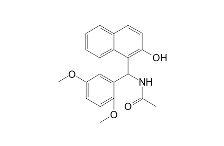 1-(.alpha.-Acetamido-2,5-dimethoxybenzyl)-2-naphthol