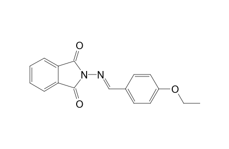 2-[(E)-(4-ethoxybenzylidene)amino]isoindoline-1,3-quinone