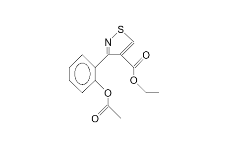 3-(2-Acetoxy-phenyl)-isothiazole-4-carboxylic acid, ethyl ester