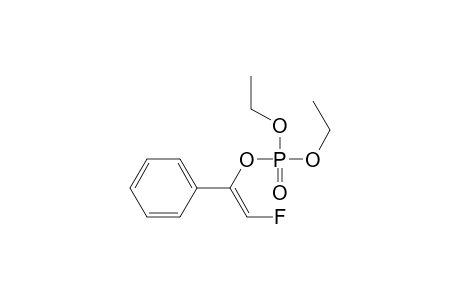 Diethyl (Z)-2-fluoro-1-phenylvinyl phosphate
