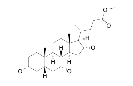 METHYL-3-ALPHA,7-ALPHA,16-ALPHA-TRIHYDROXY-5-BETA-CHOLAN-24-OATE