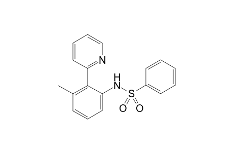 N-(3-methyl-2-(pyridin-2-yl)phenyl)benzenesulfonamide
