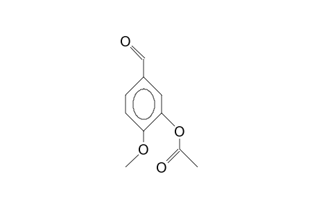 3-Acetoxy-4-anisaldehyde