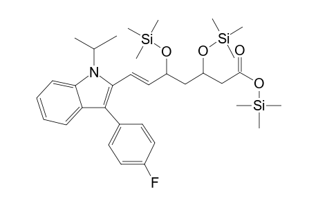 Fluvastatin, tri-TMS