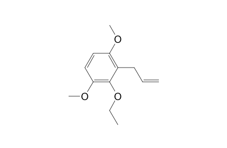 2-Allyl-3-ethoxy-1,4-dimethoxy-benzene