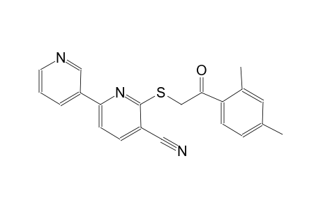 6-((2-(2,4-dimethylphenyl)-2-oxoethyl)thio)-[2,3'-bipyridine]-5-carbonitrile