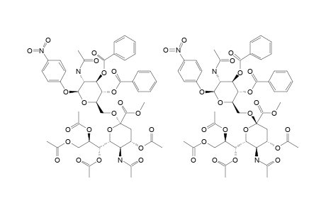 #29;4-NITROPHENYL-2-ACETAMIDO-3,4-DI-O-BENZOYL-2-DEOXY-6-O-(METHYL-4,7,8,9-TETRA-O-ACETYL-N-ACETYL-ALPHA-D-NEURAMINATE-2-YL)-BETA-D-GLUCOPYRANOSIDE