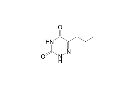 6-propyl-as-triazine-3,5(2H,4H)-dione