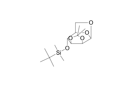 1,6-Anhydro-2,3-o-isopropylidene-.beta.-D-mannopyranose, tbdms derivative