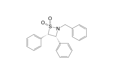 (+-)-cis-2-Benzyl-3,4-diphenyl-1,2-thiazetidine 1,1-dioxide