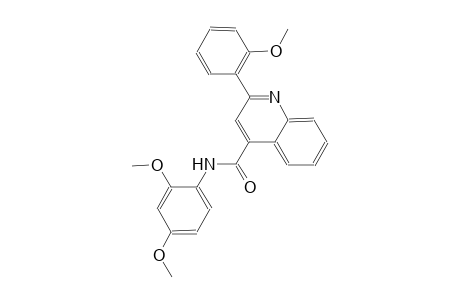 N-(2,4-dimethoxyphenyl)-2-(2-methoxyphenyl)-4-quinolinecarboxamide