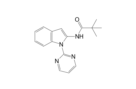 N-[1-(Pyrimidin-2-yl)-1H-indol-2-yl]pivalamide