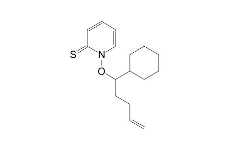 N-(1-Cyclohexylpent-4-enyl-1-oxy)pyridine-2(1H)-thione