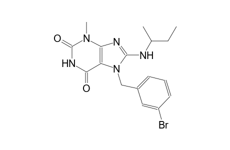 7-(3-bromobenzyl)-8-(sec-butylamino)-3-methyl-3,7-dihydro-1H-purine-2,6-dione