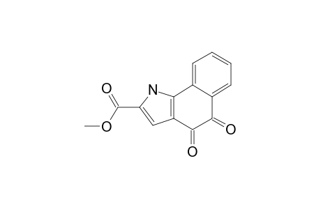METHYL-4,5-DIHYDRO-4,5-DIOXOBENZ-[G]-INDOLE-2-CARBOXYLATE