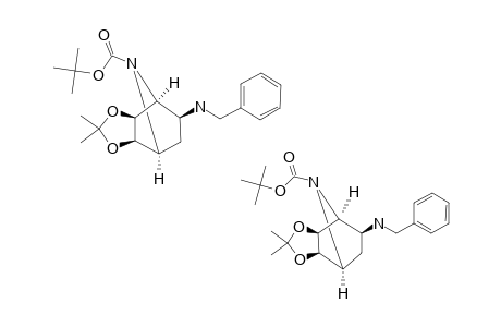 #20;(+/-)-(1RS,2RS,3SR,4SR,5SR)-5-EXO-BENZYLAMINO-7-TERT.-BUTOXYCARBONYL-2,3-EXO-ISOPROPYLIDENEDIOXY-7-AZABICYCLO-[2.2.1]-HEPTANE;TERT.-BUTYL-(3ASR,4SR,5SR,7RS