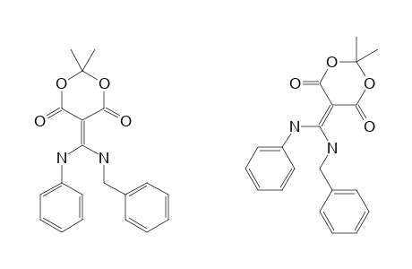 5-[(ANILINO)-(BENZYLAMINO)-METHYLENE]-2,2-DIMETHYL-4,6-DIOXO-1,3-DIOXANE