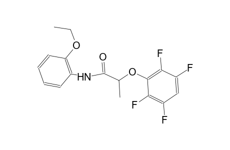 N-(2-ethoxyphenyl)-2-(2,3,5,6-tetrafluorophenoxy)propanamide