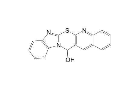 13-Hydroxy-13H-benzimidazo[2',1':2,3][1,3]thiazino[6,5-b]quinoline