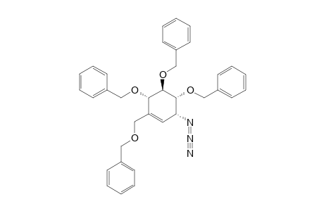 (3-S,4-S,5-S,6-R)-3-AZIDO-4,5,6-TRIBENZYLOXY-1-(BENZYLOXYMETHYL)-1-CYCLOHEXENE