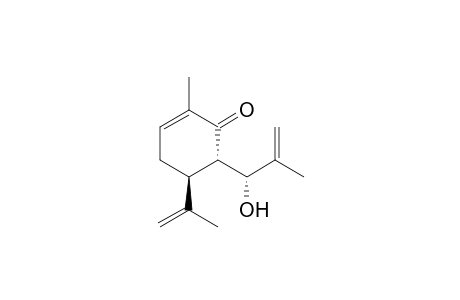 (5S,6S)-6-[(1R)-1-Hydroxy-2-methylallyl]-2-methyl-5-(prop-1-en-2-yl)cyclohex-2-enone