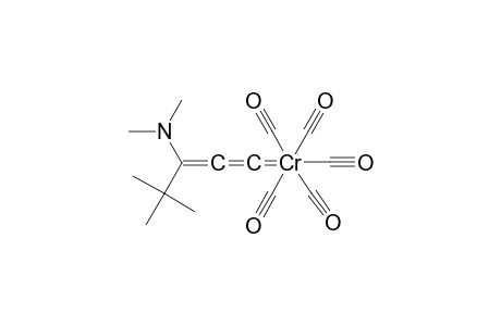 Pentacarbonyl [-3-(dimethylamino)-4,4-dimethyl-1,2-pentadienylidene] chromium