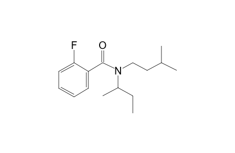 Benzamide, 2-fluoro-N-(2-butyl)-N-(3-methylbutyl)-