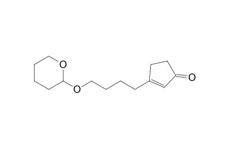 3-[4'-(Tetrahydro-2"-pyranyloxy)butyl]-2-cyclopenten-1-one