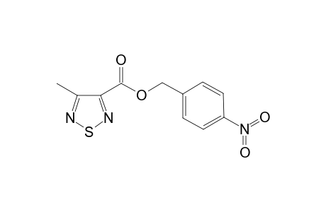 p-Nitrobenzyl 4-methyl-1,2,5-thiadizole-3-carboxylate