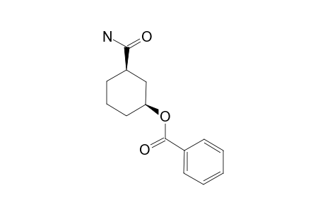 CIS-3-BENZOYLOXYCYCLOHEXANEAMIDE