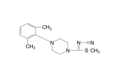 N-CYANOTHIO-4-(2,6-XYLYL)-1-PIPERAZINECARBIMIDIC ACID, METHYL ESTER