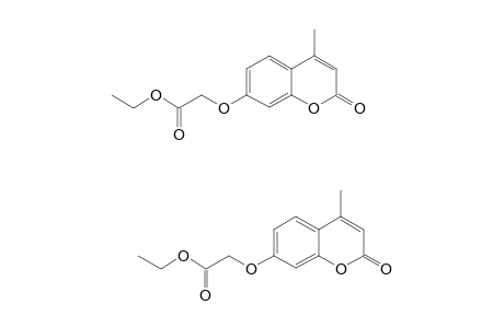 ETHYL-2-[(4-METHYL-2-OXO-2H-CHROMEN-7-YL)-OXY]-ACETATE