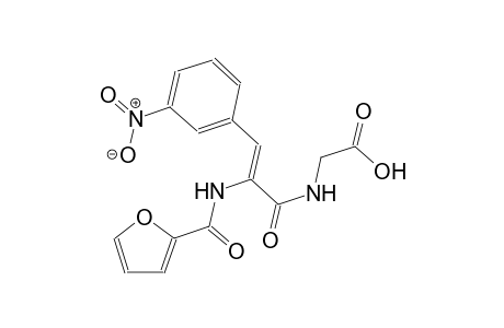 {[(2Z)-2-(2-furoylamino)-3-(3-nitrophenyl)-2-propenoyl]amino}aceticacid