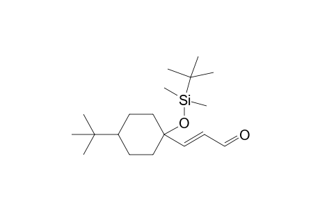 (E)-3-[4-tert-butyl-1-[tert-butyl(dimethyl)silyl]oxy-cyclohexyl]acrolein